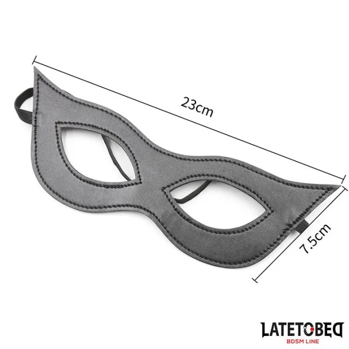 Antifaz Negro Elástico de Latetobed Bdsm Line