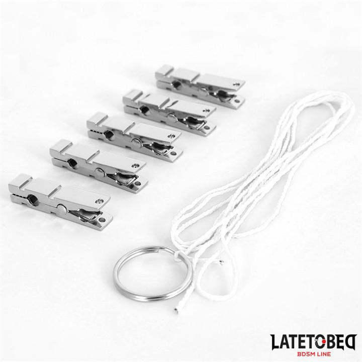 Pinza para Pezón Zinc de Latetobed Bdsm Line | VibraZon