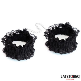 Atadura de Encaje Negro de Latetobed Bdsm Line | VibraZon