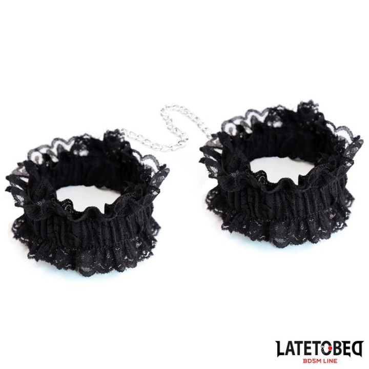 Atadura de Encaje Negro de Latetobed Bdsm Line | VibraZon