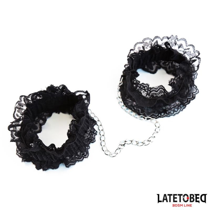 Atadura de Encaje Negro de Latetobed Bdsm Line | VibraZon