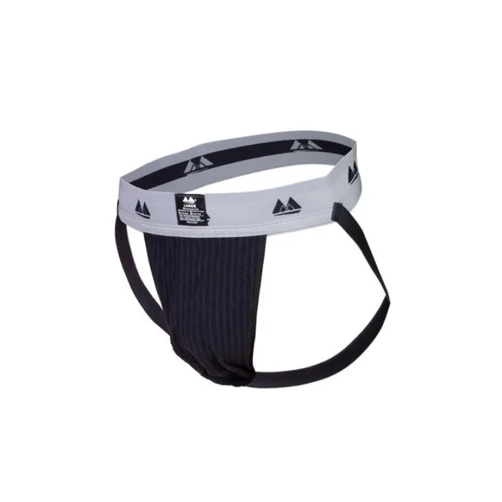 Jock Suspensorio Negro Cintura 5 cm de Amorable