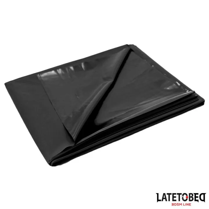Sábana Impermeable 2.20m Negro de Latetobed Bdsm Line