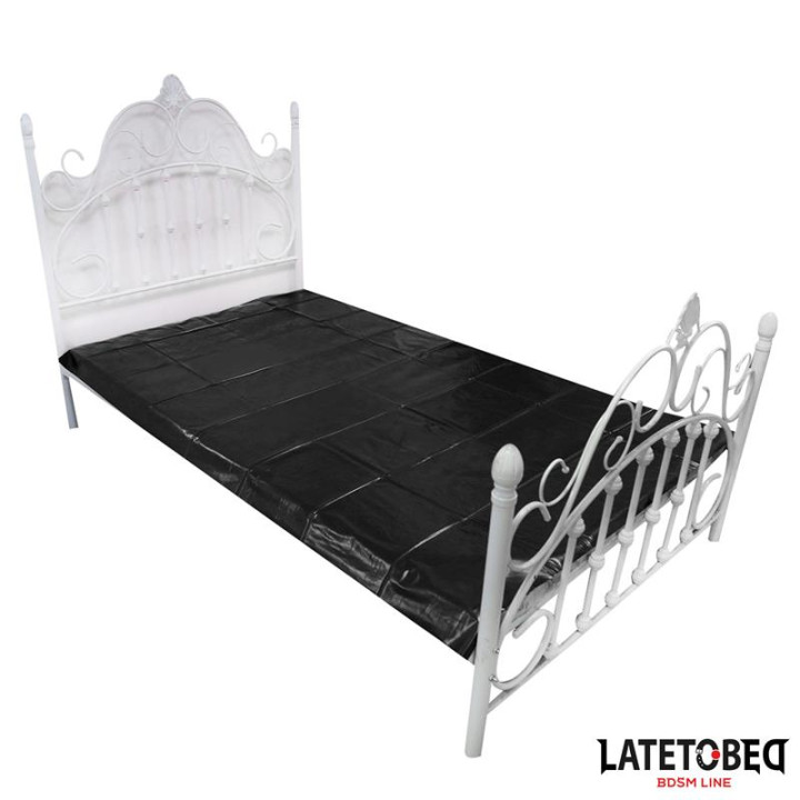 Sábana Impermeable 2.20m Negro de Latetobed Bdsm Line | VibraZon