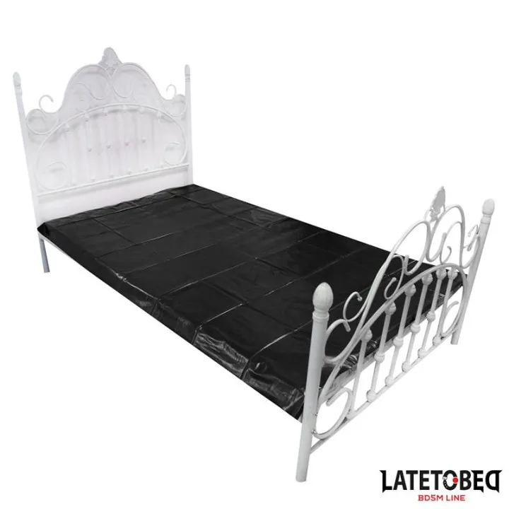Sábana Impermeable 2.20m Negro de Latetobed Bdsm Line