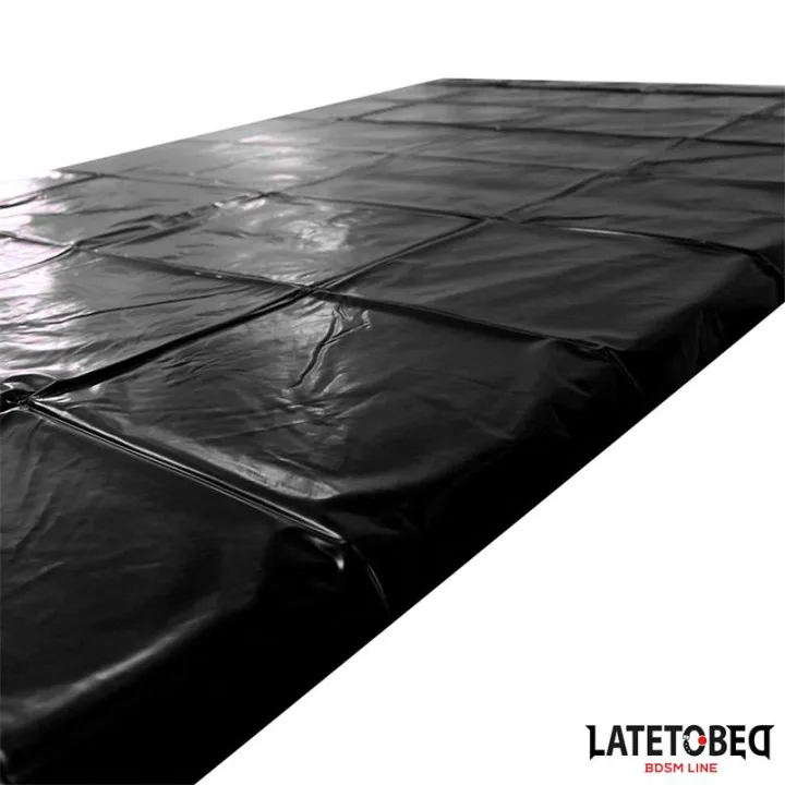 Sábana Impermeable 2.20m Negro de Latetobed Bdsm Line