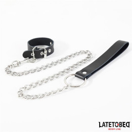 Correa con Atadura Extremidades Negro de Latetobed Bdsm Line | VibraZon