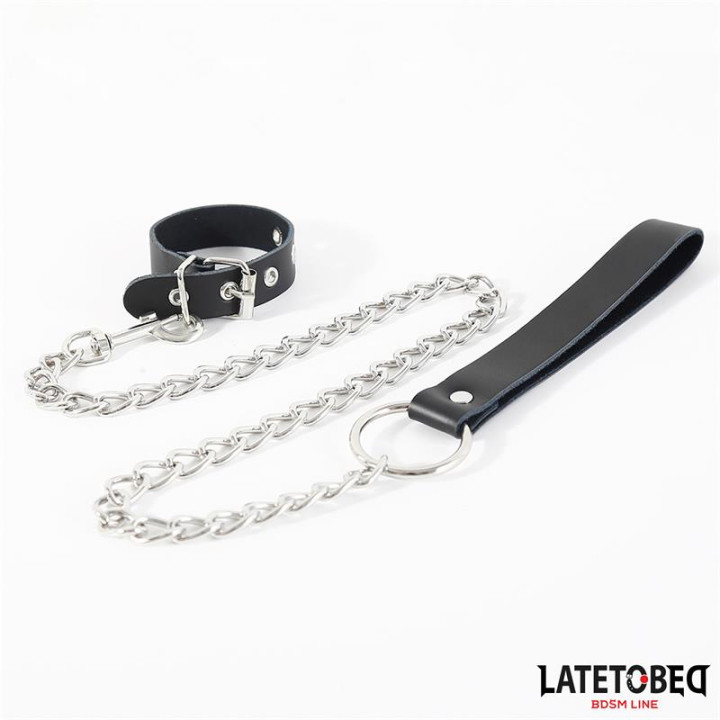 Correa con Atadura Extremidades Negro de Latetobed Bdsm Line | VibraZon