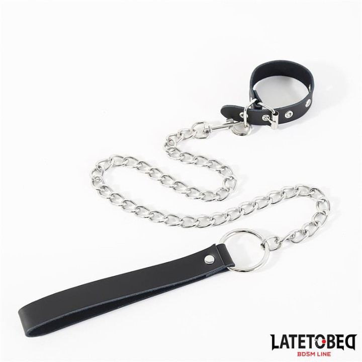Correa con Atadura Extremidades Negro de Latetobed Bdsm Line | VibraZon