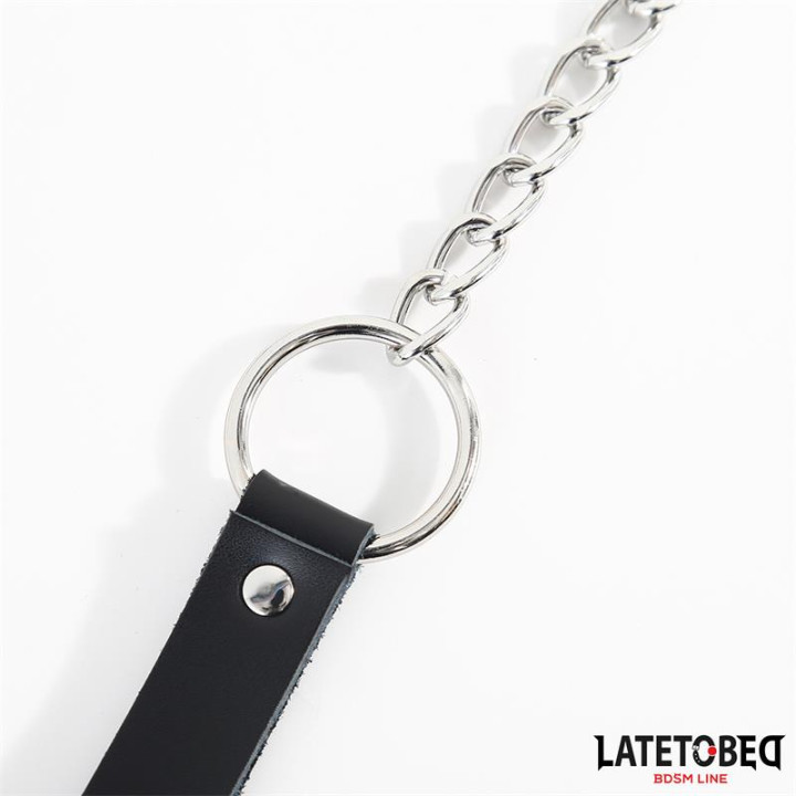 Correa con Atadura Extremidades Negro de Latetobed Bdsm Line | VibraZon