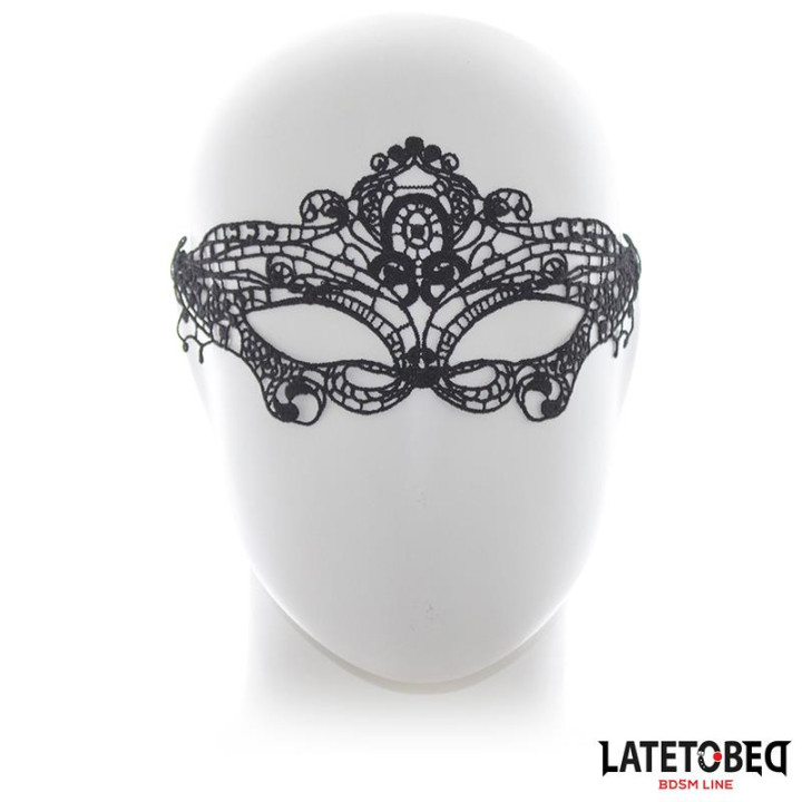 Antifaz Elegante Negro de Latetobed Bdsm Line | VibraZon