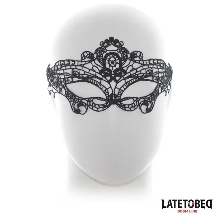 Antifaz Elegante Negro de Latetobed Bdsm Line