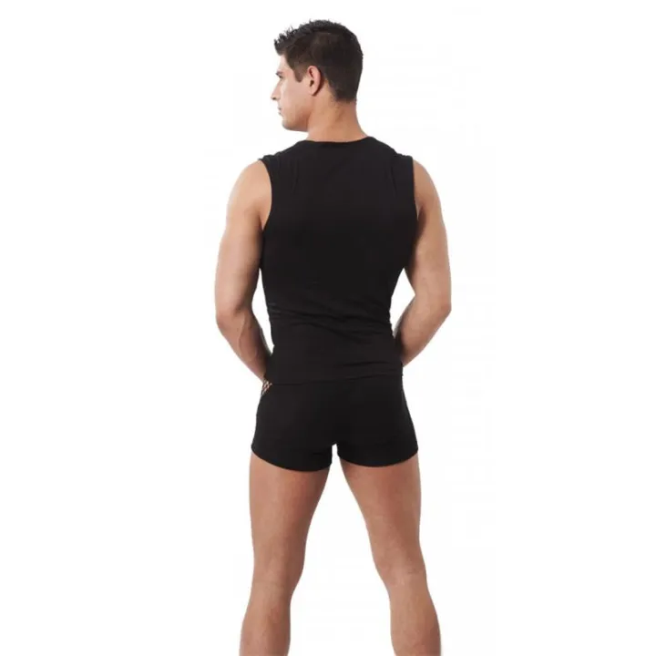 Pantalon Corto Rejilla Negro de Amorable
