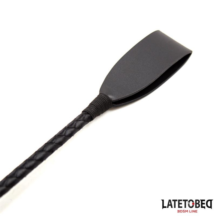 Fusta Clásica Detalles Plata 60cm de Latetobed Bdsm Line | VibraZon