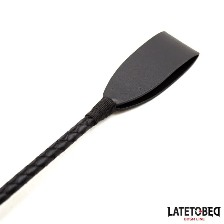 Fusta Clásica Detalles Plata 60cm de Latetobed Bdsm Line