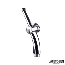 Ducha Anal con Sistema de Cierre Cromado de Latetobed Bdsm Line | VibraZon