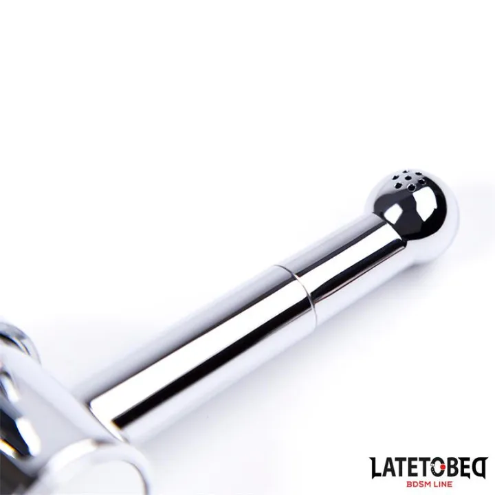 Ducha Anal con Sistema de Cierre Cromado de Latetobed Bdsm Line