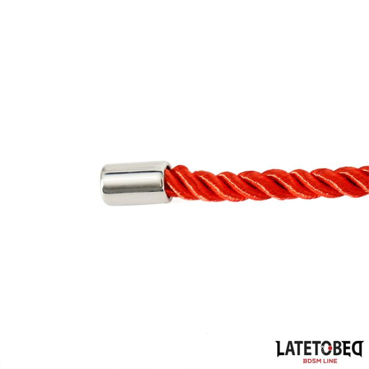 Cuerda de Bondage 10m Rojo de Latetobed Bdsm Line | VibraZon