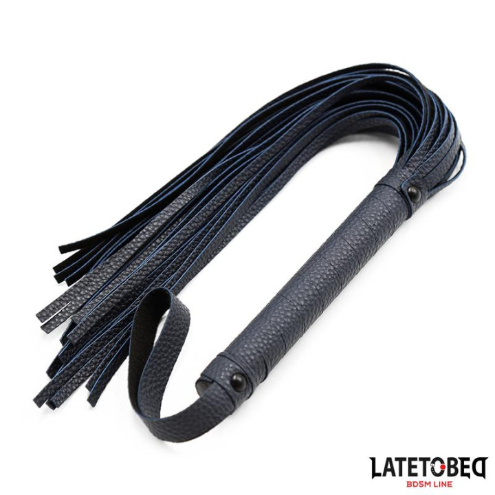 Flogger Azul Oscuro 43.5cm de Latetobed Bdsm Line | VibraZon