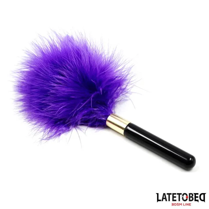 Plumero Mini Púrpura 18cm de Latetobed Bdsm Line