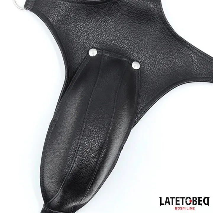 Arnés Body con Apertura Hombre Talla única de Latetobed Bdsm Line