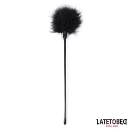 Plumero Clásico Negro 41cm de Latetobed Bdsm Line | VibraZon