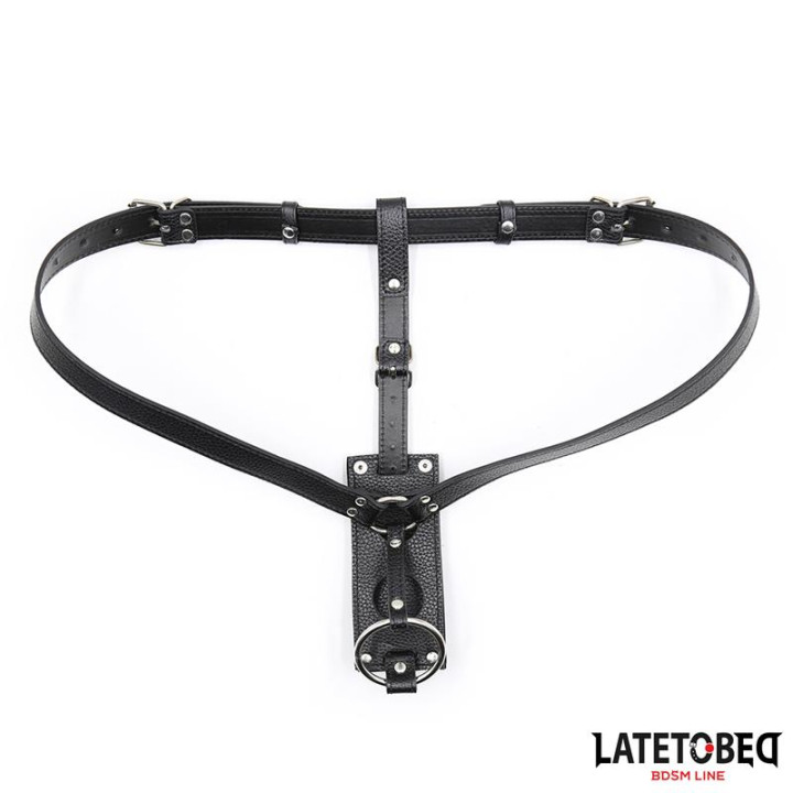 Tanga Mujer Castidad Strap On Talla Única de Latetobed Bdsm Line | VibraZon