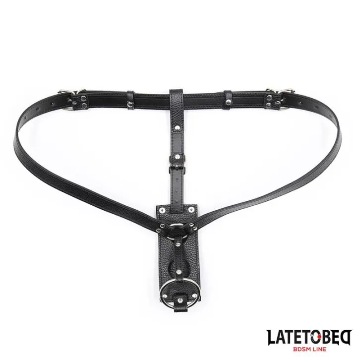 Tanga Mujer Castidad Strap On Talla Única de Latetobed Bdsm Line