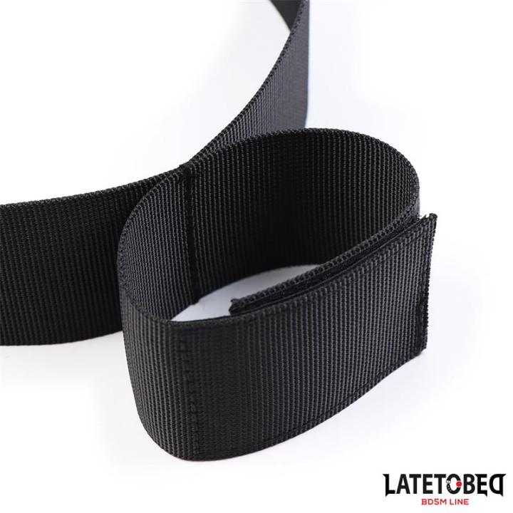 Restricciones de Manos y Muslos Nylon de Latetobed Bdsm Line | VibraZon