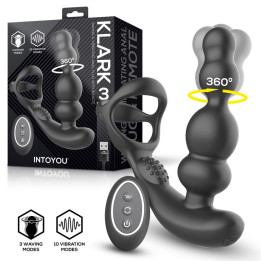 Klark Plug Anal Oscilante con Vibración y Control Remoto de Intoyou | VibraZon