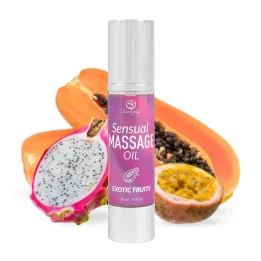 Aceite de Masaje Sensual Frutas Exóticas 50 ml. de Secret Play