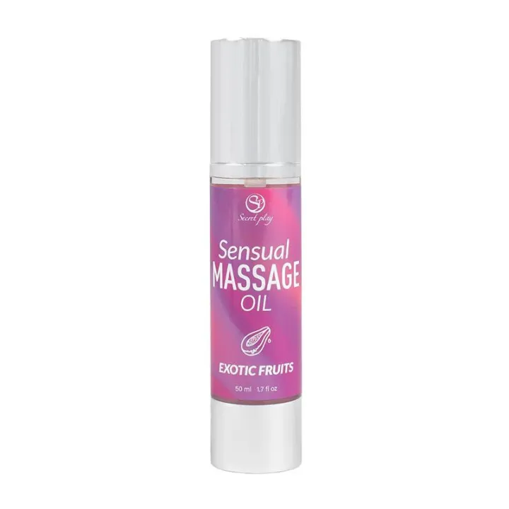 Aceite de Masaje Sensual Frutas Exóticas 50 ml. de Secret Play