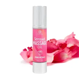 Aceite de Masaje Sensual Pétalos Rosa 50 ml. de Secret Play
