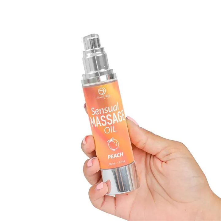 Aceite de Masaje Sensual Melocotón 50 ml. de Secret Play