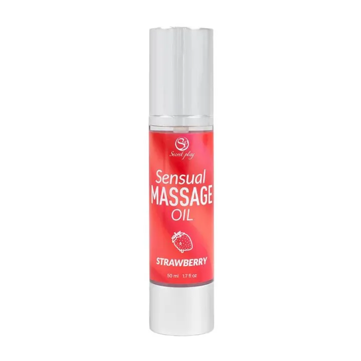 Aceite de Masaje Sensual Fresa 50ml de Secret Play