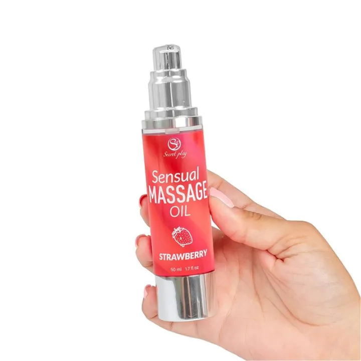 Aceite de Masaje Sensual Fresa 50ml de Secret Play