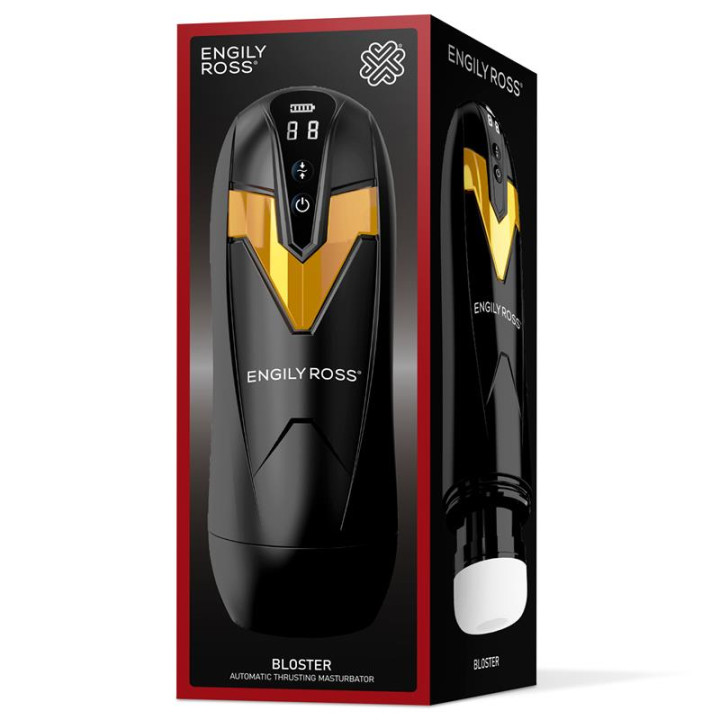 Bloster Masturbador Masculino Automático con Thrusting de Engily Ross | VibraZon