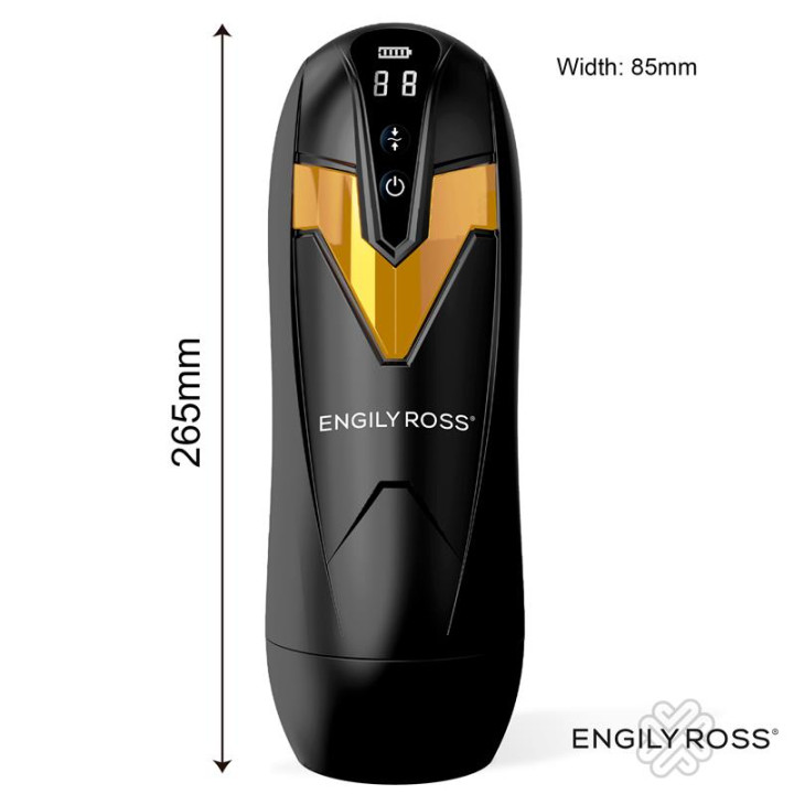 Bloster Masturbador Masculino Automático con Thrusting de Engily Ross | VibraZon
