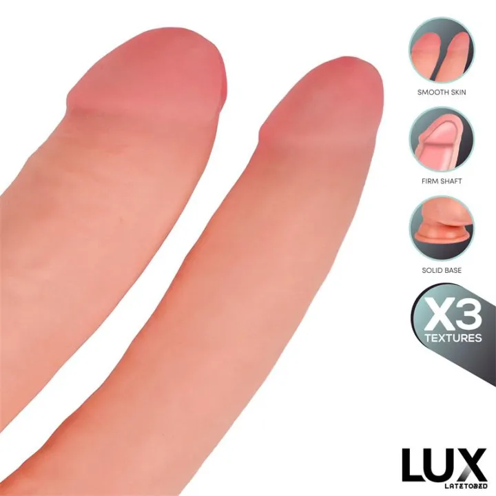 Franz Dildo Doble Triple Densidad 8.2 - 9 de Lux