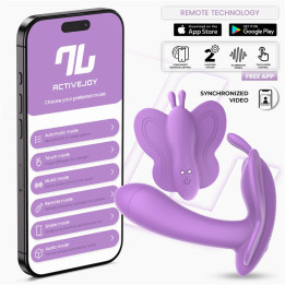 Wingy Estimulador Mariposa con APP Lavanda de Intoyou App Series | VibraZon