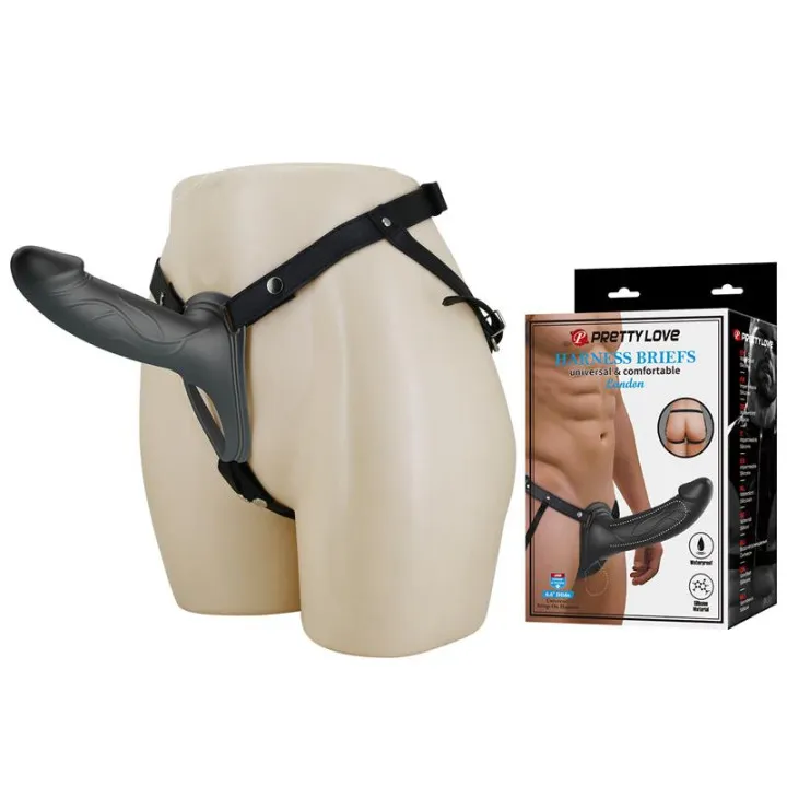 London Arnés Universal con Dildo Hueco 6.6 de Prettylove