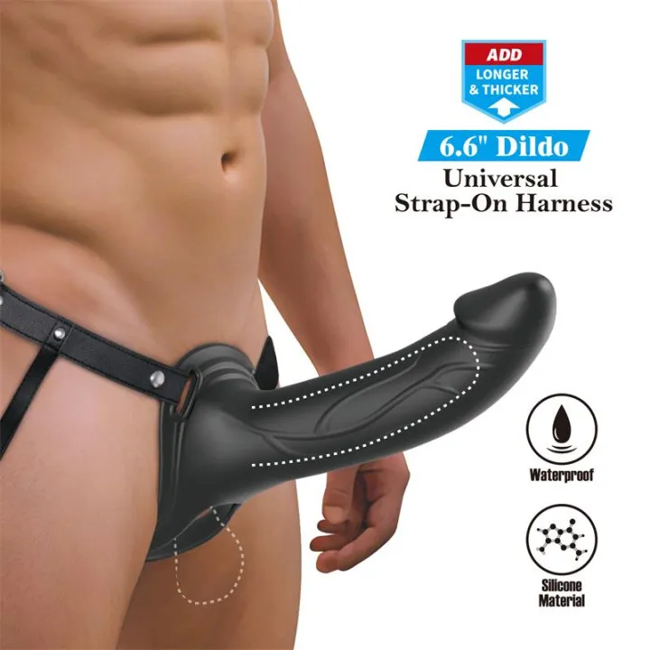 London Arnés Universal con Dildo Hueco 6.6 de Prettylove