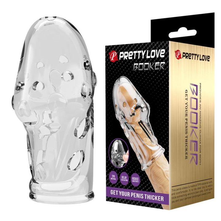 Booker Funda para el Pene de Prettylove | VibraZon