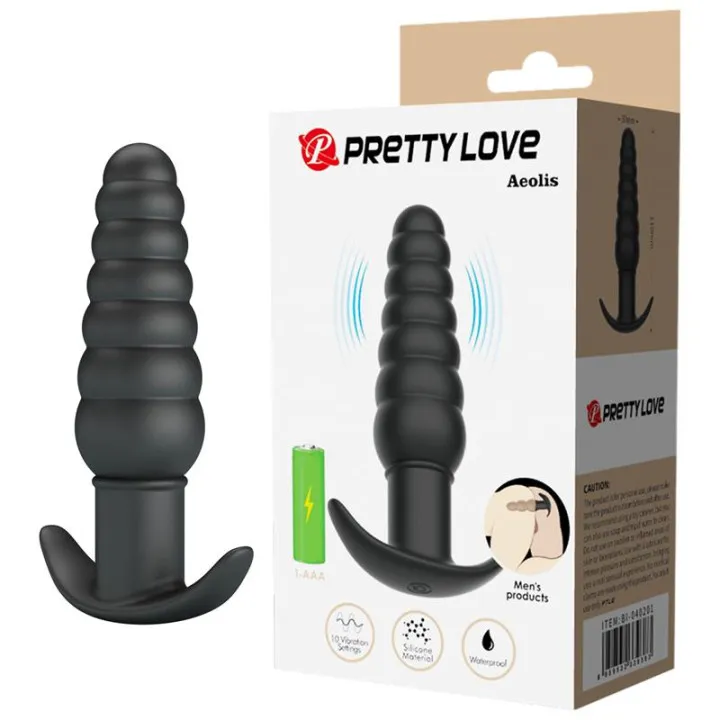 Aeolis Plug Anal con Vibración de Prettylove