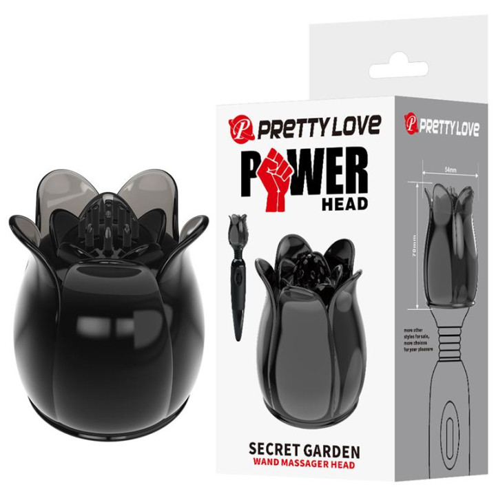 Flower Wand Cabezal para Masajeador Power Wand de Prettylove | VibraZon