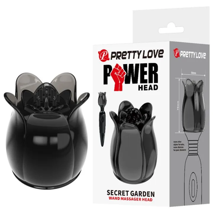Flower Wand Cabezal para Masajeador Power Wand de Prettylove