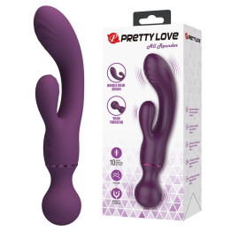 All Roundet Vibrador y Masajeador 2 en 1 de Prettylove | VibraZon