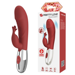 Rasmussen Vibrador 30 Funciones Rojo de Prettylove | VibraZon