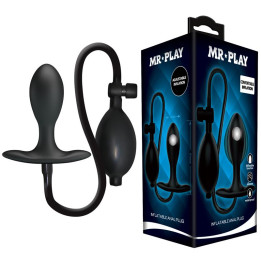 Plug Anal con Inflado y Bola Interna de Mr Play | VibraZon