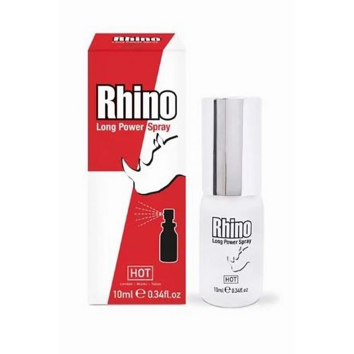 Rhino Long Power Spray Retardante 10 ml de Hot | VibraZon